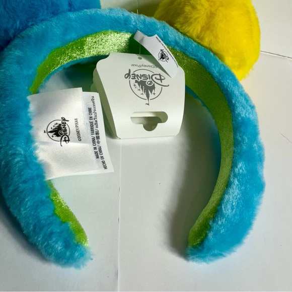 NWT. Disney Parks Ducky and Bunny Fuzzy Mickey Mouse Ears Headband - Picture 6 of 12